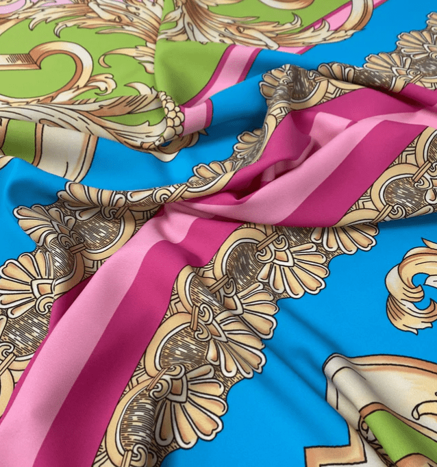 Baroque Pink Fabric by the Metre