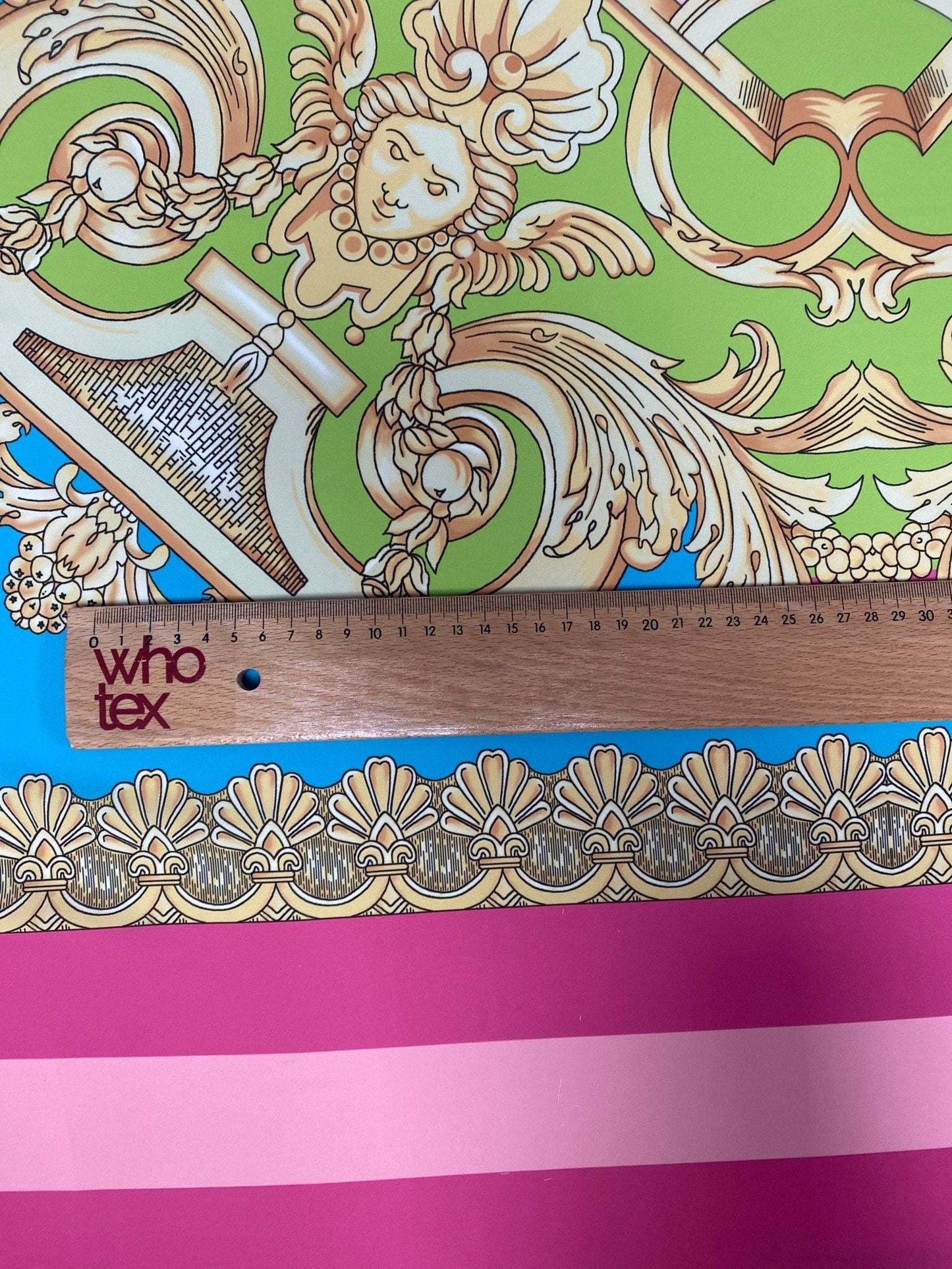 Baroque Pink Fabric by the Metre