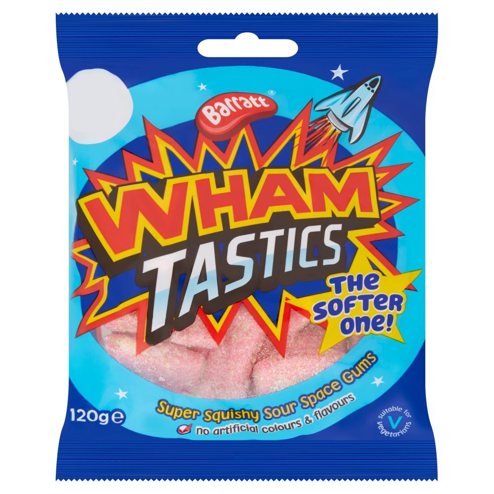 Barratt Wham Tastics PMP 120g (Case of 12)