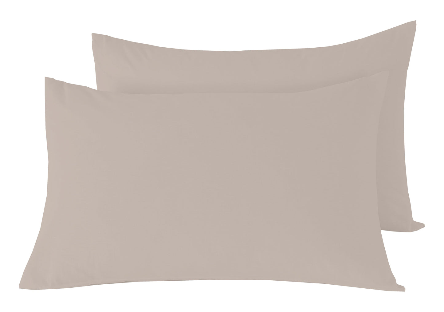 Basics Flat Sheet Luxurious Cotton Rich Super Soft Bedding in Multiple Sizes and Colours for Ultimate Comfort by OLIVIA ROCCO