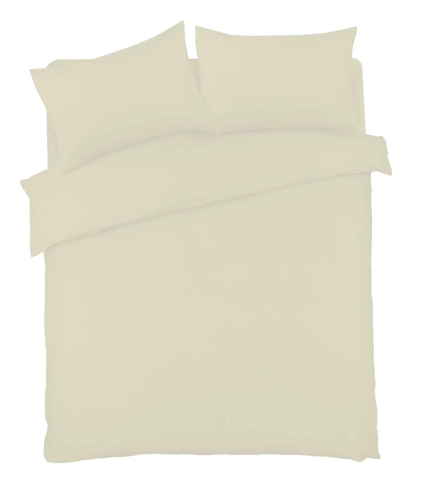 Basics Luxury Cotton-Rich Duvet Set Soft and Durable Bedding Available in Single Double King Super King Sizes Elegant Color Options by OLIVIA ROCCO
