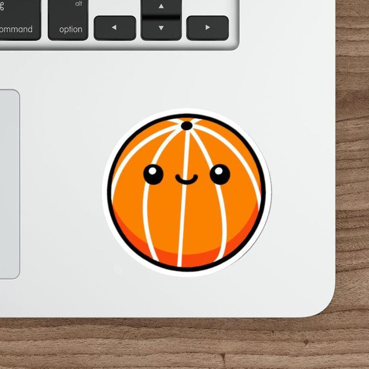 Cartoon Basketball Sticker