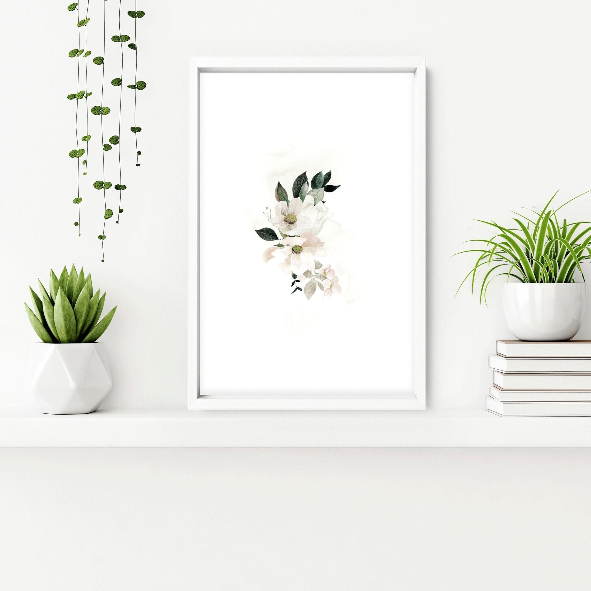 Bathroom framed pictures | set of 3 Shabby Chic wall art