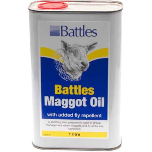 Battles Maggot Oil