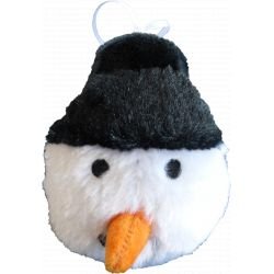 Bauble Squeaky Christmas Snowman
