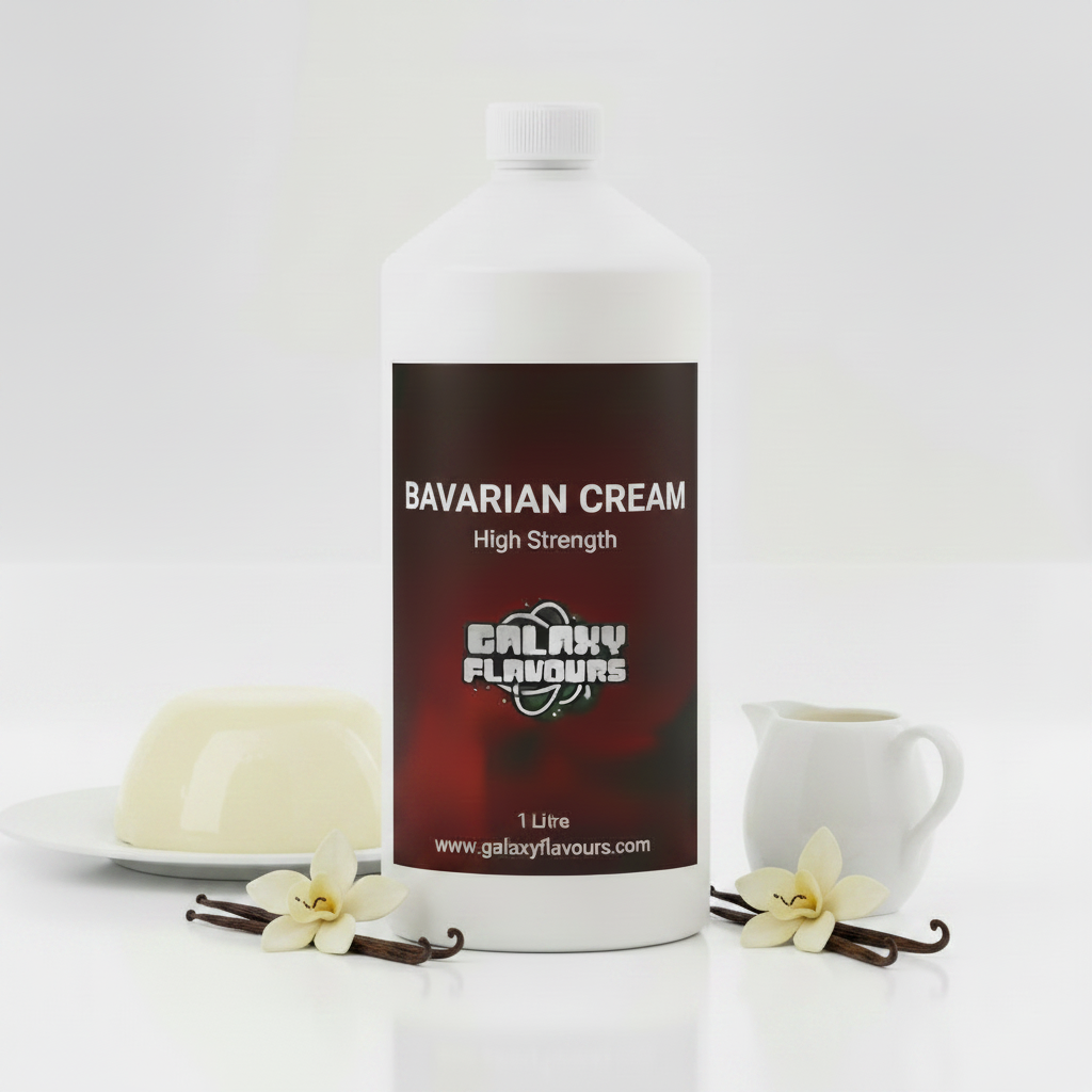 Bavarian Cream Food Flavouring - Professional High Strength - 1 Litre