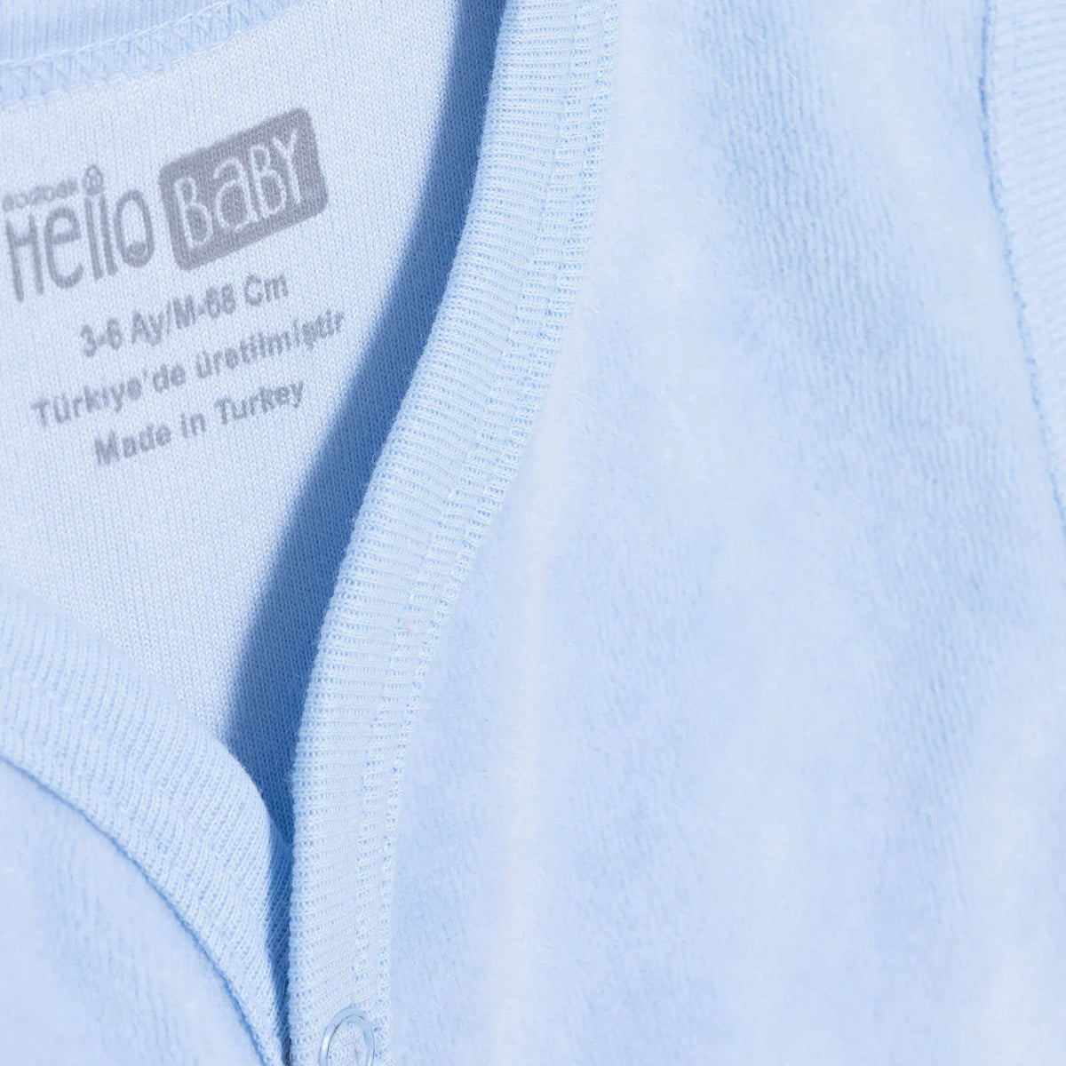 HelloBaby Velour Baby Gilet (Newborn to 6-9 Months)