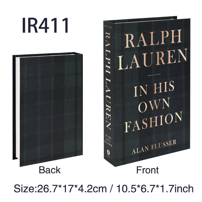 Fashion Simple Style Prop Books Fake Book Magazine Ornaments