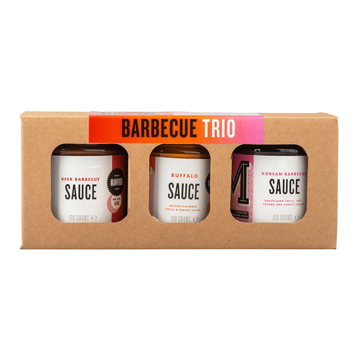 BBQ Trio Gift Box – Three Artisan BBQ Sauces