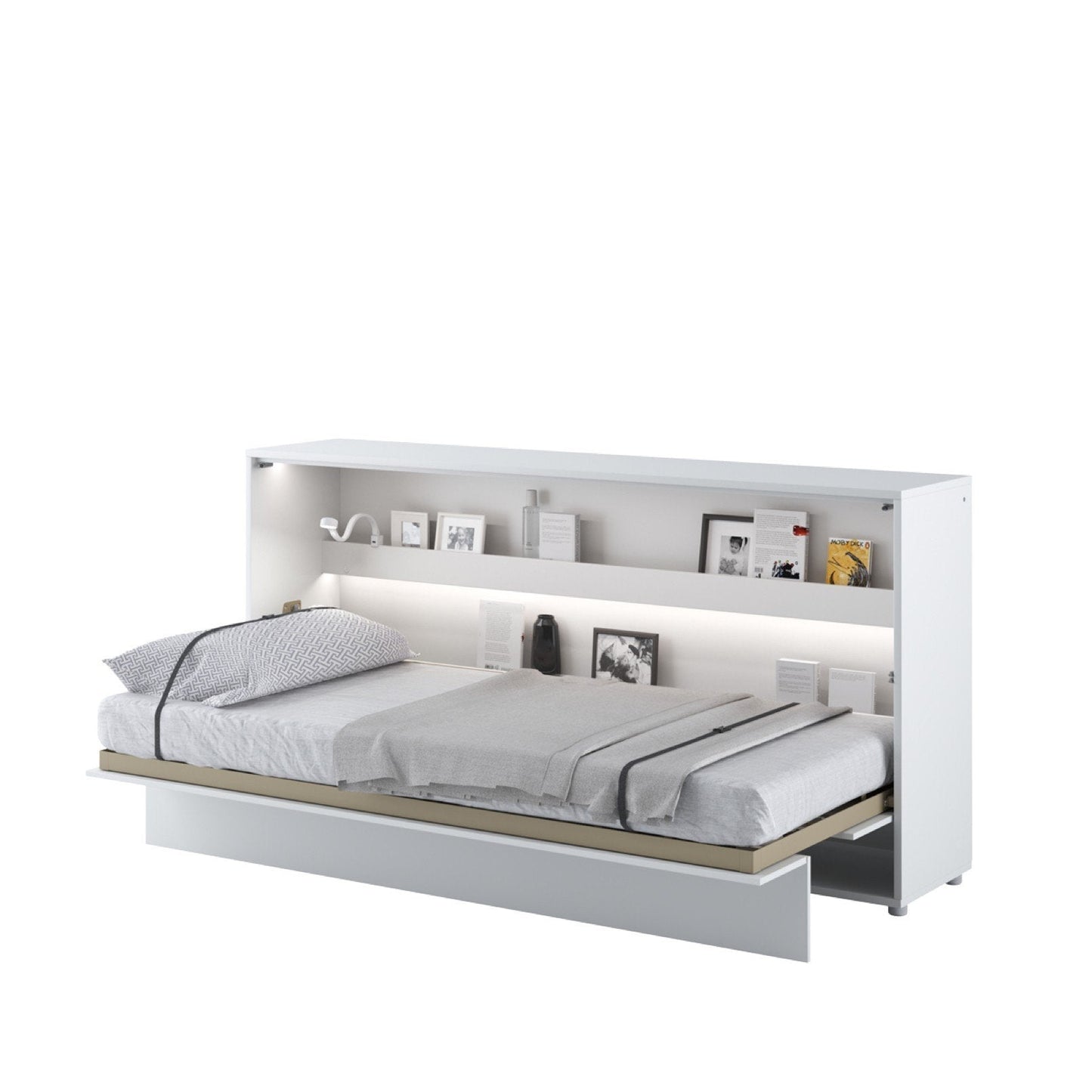 BC-06 Horizontal Wall Bed Concept 90cm Murphy Bed
