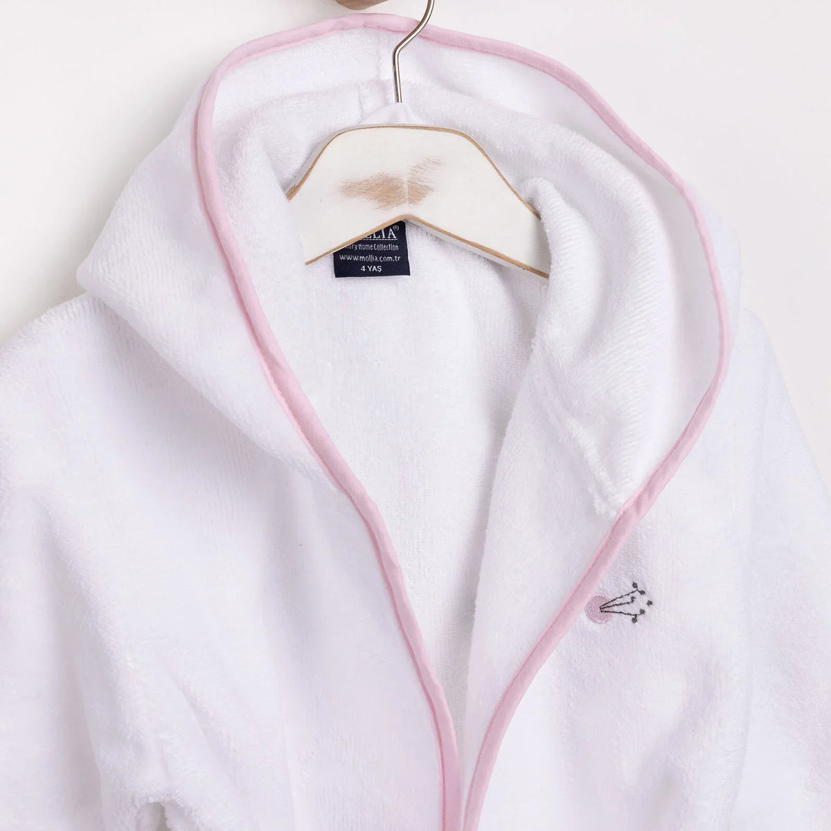 Mollia Bunny Print Towelling Baby Bathrobe (2 Years to 5 Years)