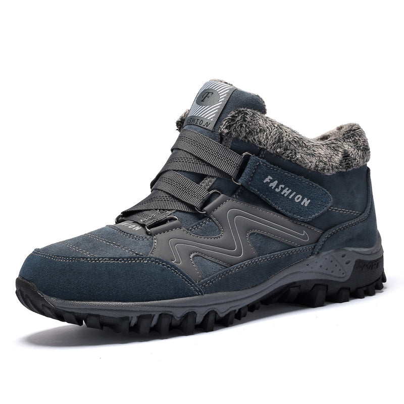 Outdoor Snow Plus Velvet Warm Women's Cotton Shoes