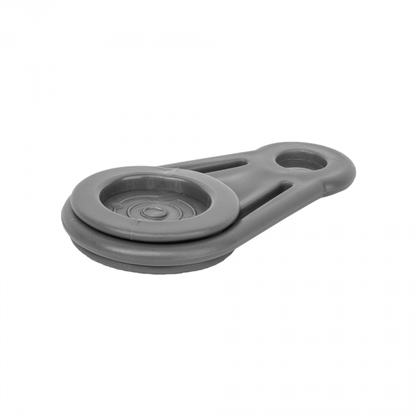 Tarp Clip Round Gray