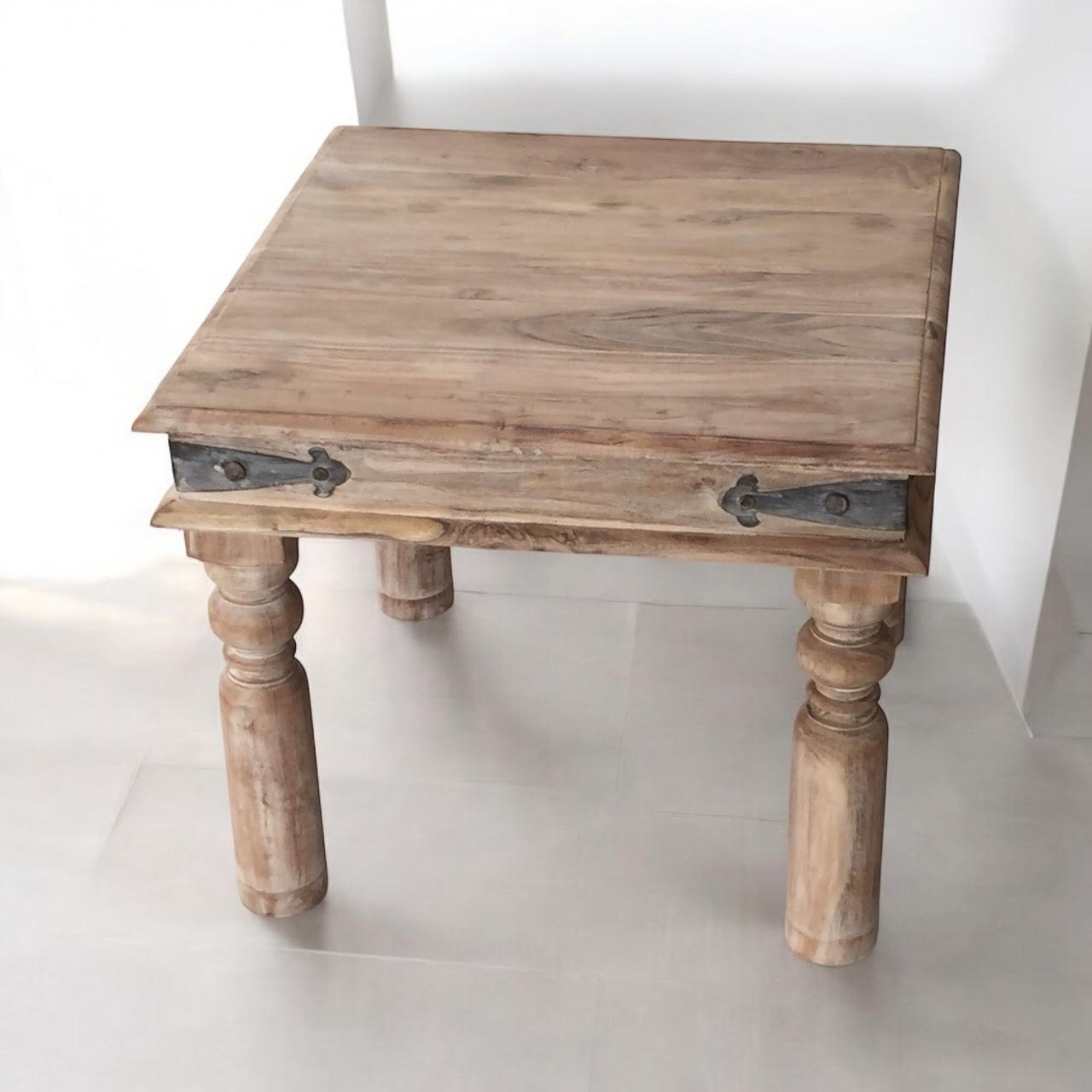 45CM WOODEN SQUARE TABLE