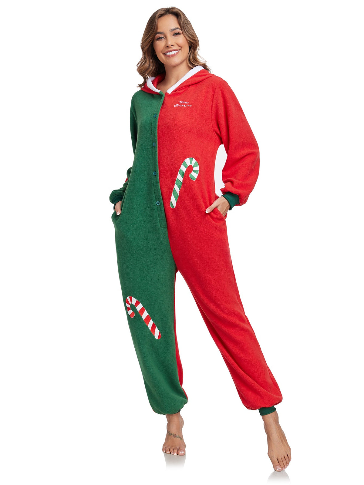 RONGTAI Damen Rt-a001-3 Weihnachts-Einteiler