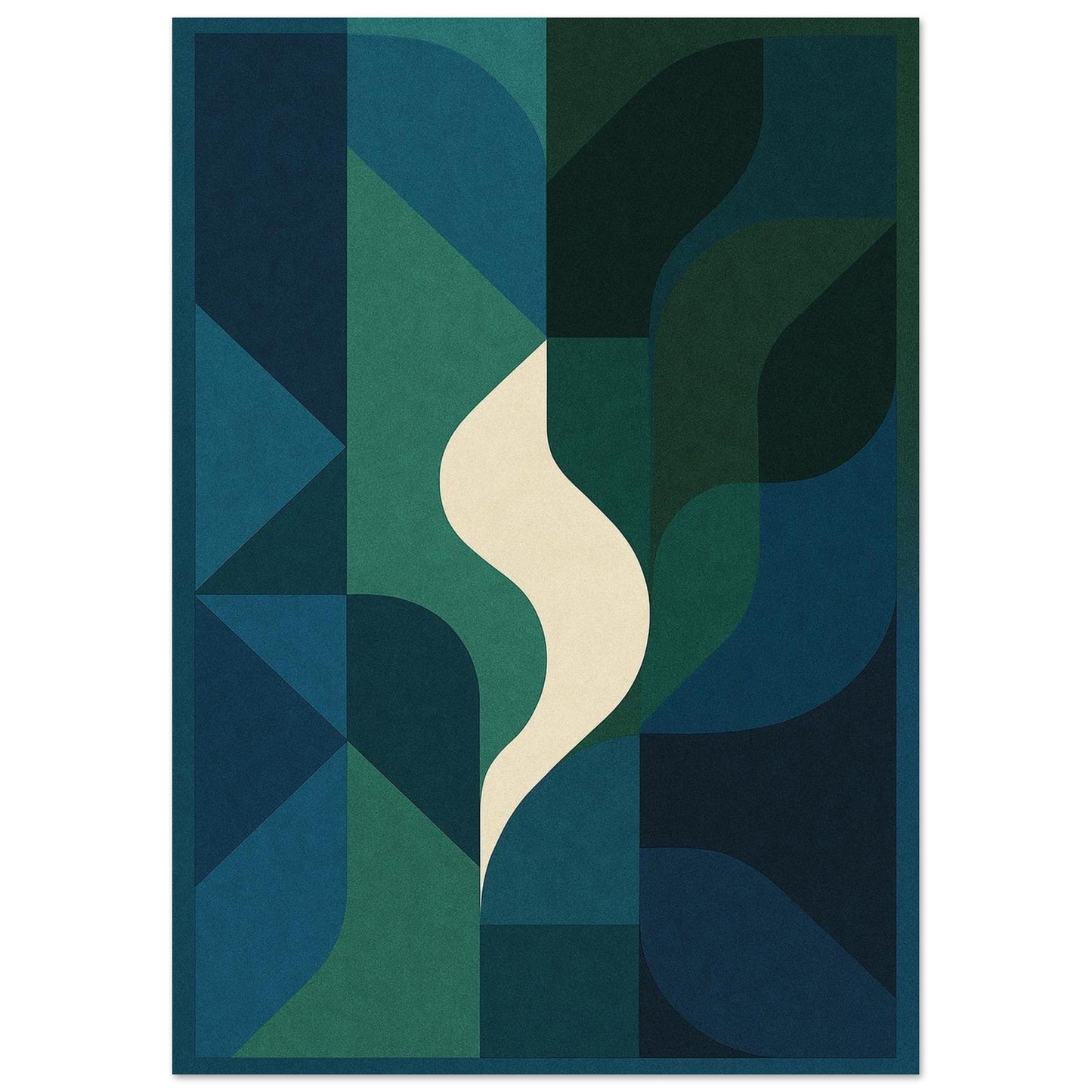 Abstract Night - Premium Matte Paper Poster