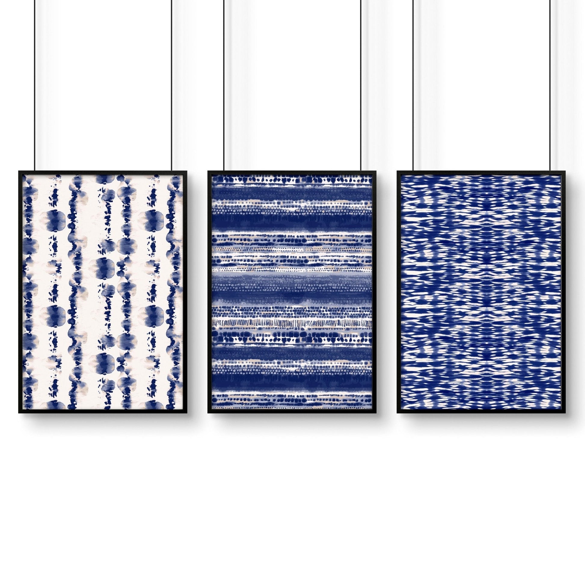 Beach Art | Set of 3 framed wall art prints