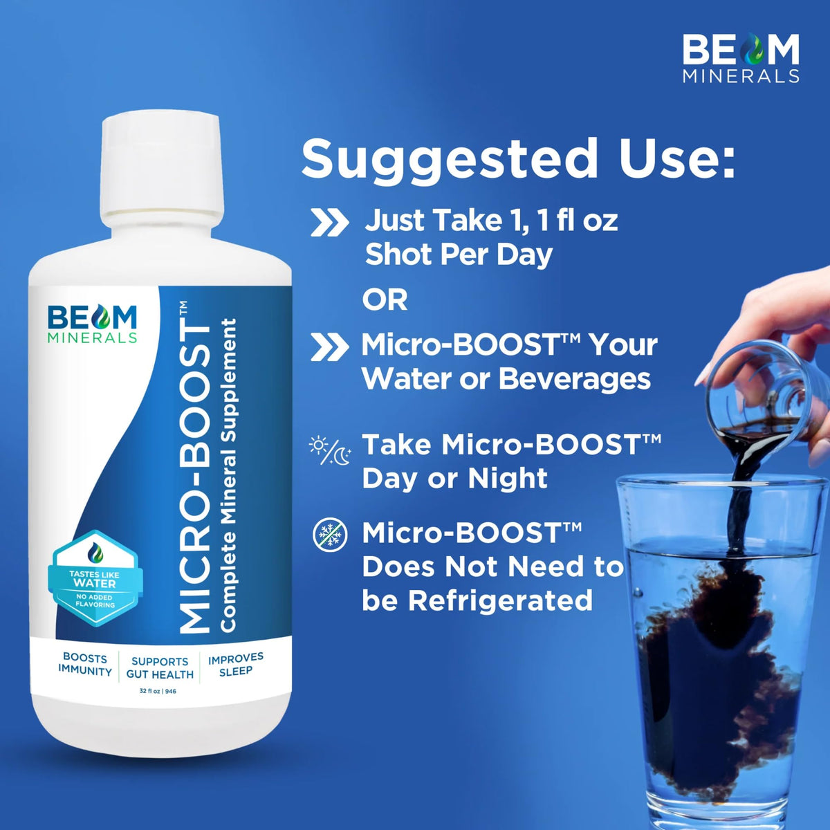 BEAM Minerals Micro-Boost & Electrolyze – Bioavailable Electrolyte & Micronutrient Set
