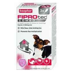 Beaphar FIPROtec COMBO Spot On for Small Dogs 3 Month