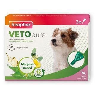 Beaphar VETOpure Small Dog Spot On 3 Pipette - Case of 6