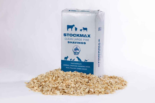Bedmax Stockmax Pine Large Flake Shavings