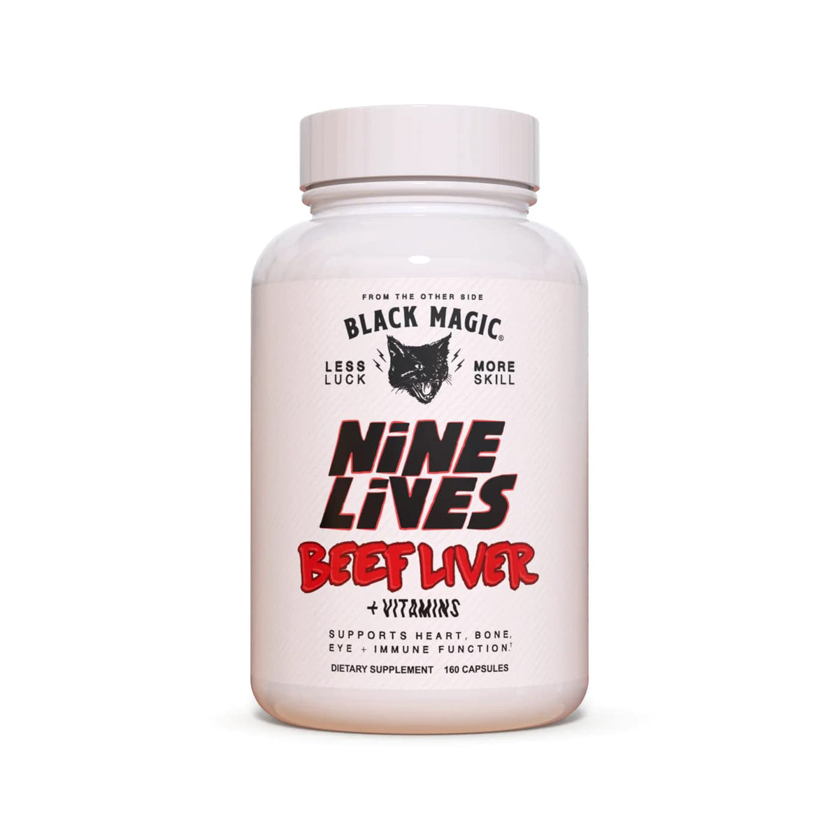 Beef Liver Capsules 2000mg | Nine Lives Liver Supplement