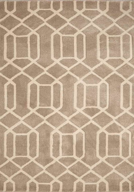 Newport Lattice Rug – Textured Geometric