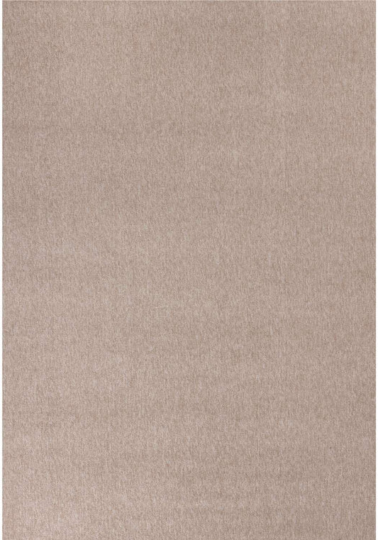 Flex Beige Low Pile Solid Rug