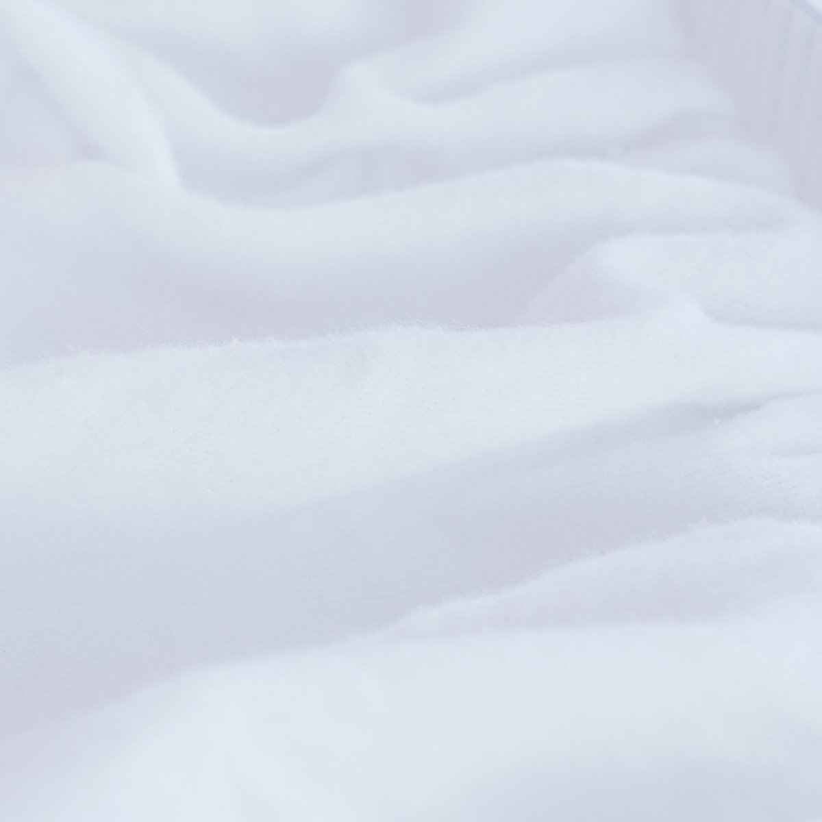 Bella Flanellette (Brushed Cotton) - White Fitted Sheet