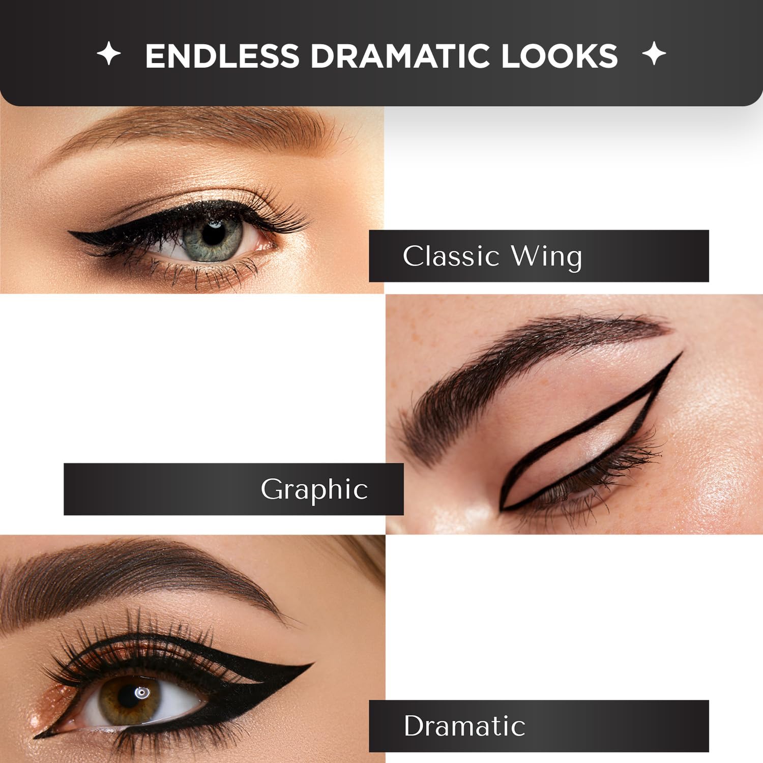 BELLAVITA Black Matte Waterproof Eyeliner | Smudge-Proof | Biotin Enriched