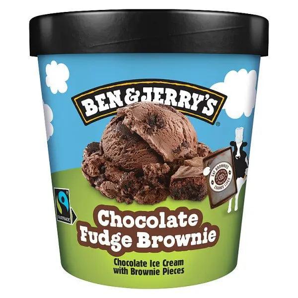 Ben & Jerry’s Chocolate Fudge Brownie Ice Cream Tub 465ml
