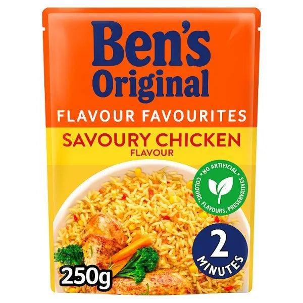 Bens Original Golden Vegetable Microwave Rice (Case of 6)