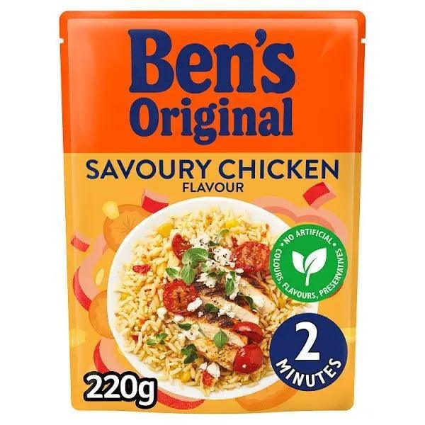 Bens Original Golden Vegetable Microwave Rice (Case of 6)