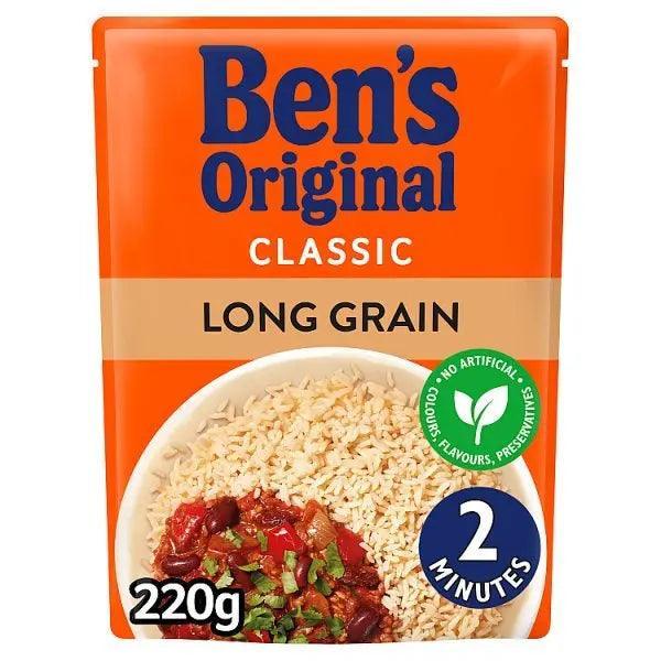 Bens Original Golden Vegetable Microwave Rice (Case of 6)