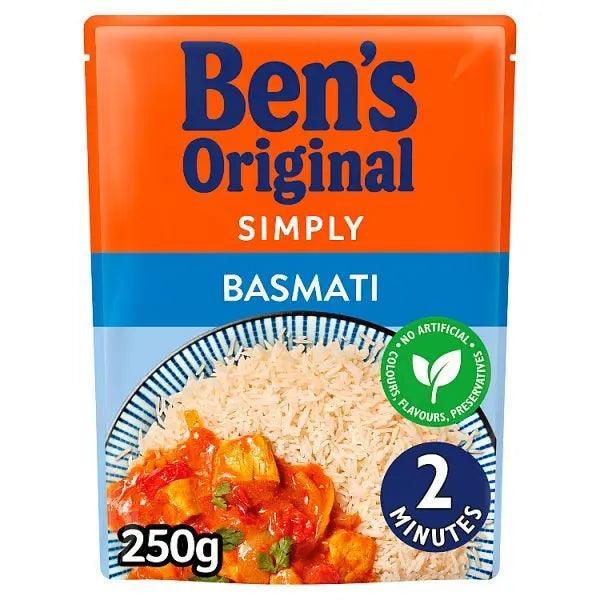 Bens Original Golden Vegetable Microwave Rice (Case of 6)