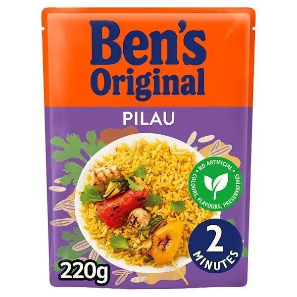 Bens Original Golden Vegetable Microwave Rice (Case of 6)