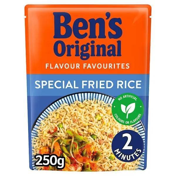 Bens Original Golden Vegetable Microwave Rice (Case of 6)