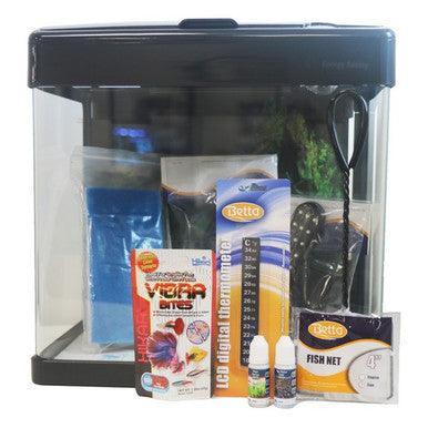 Betta Lifespace H5 Aquarium Starter Kit Black 32L