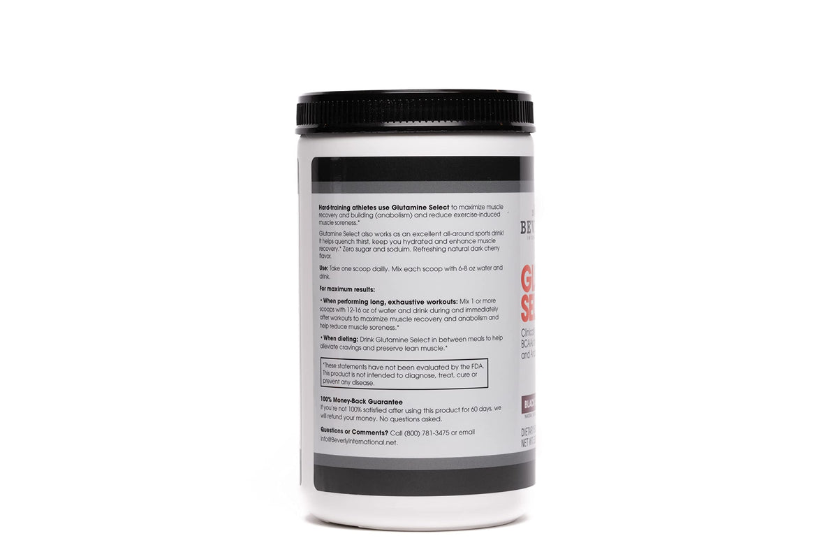 Beverly International Glutamine Select – 60 Servings | L-Glutamine & BCAAs