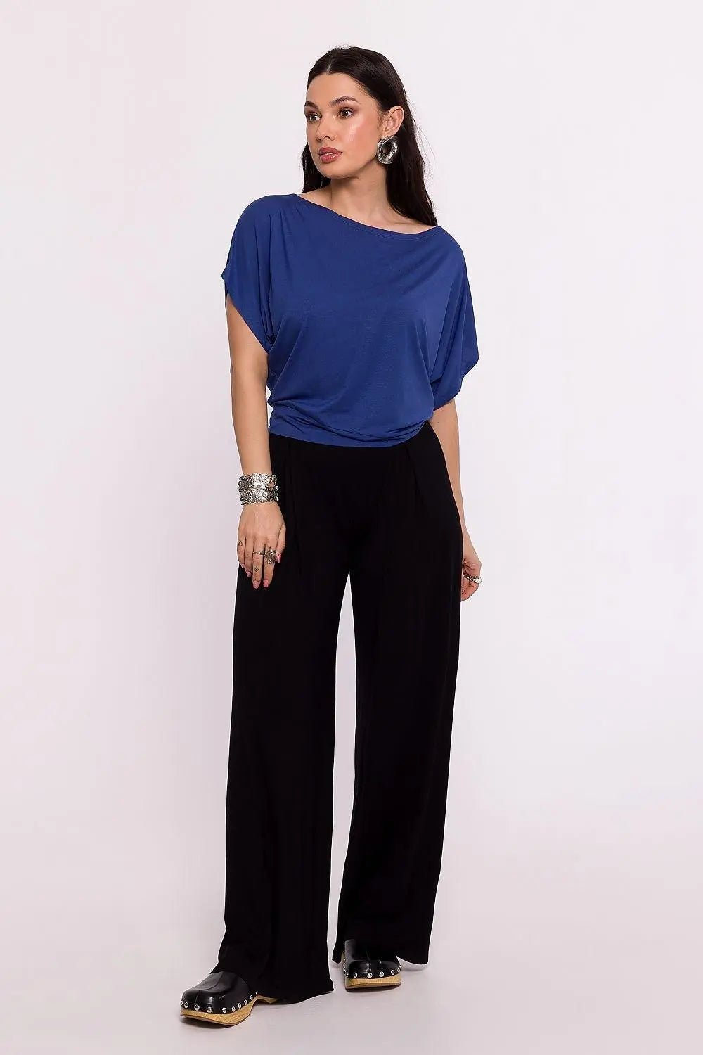 BeWear high-quality viscose knit blouse