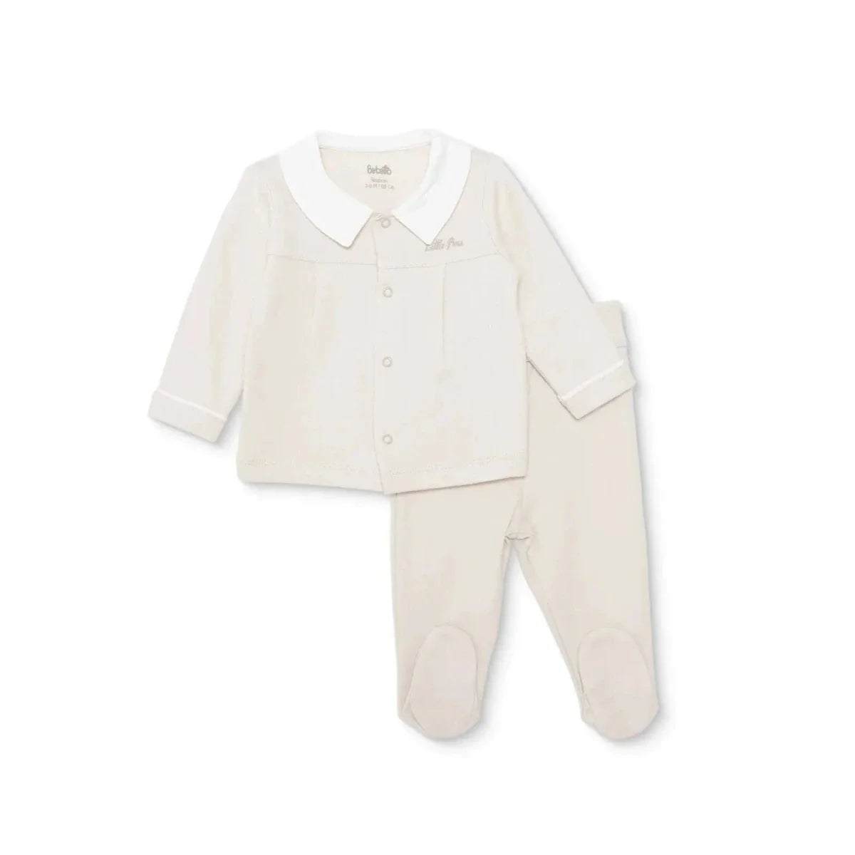 Bebetto Baby Cardigan & Footed Leggings Set (Newborn to 6-9 Months)