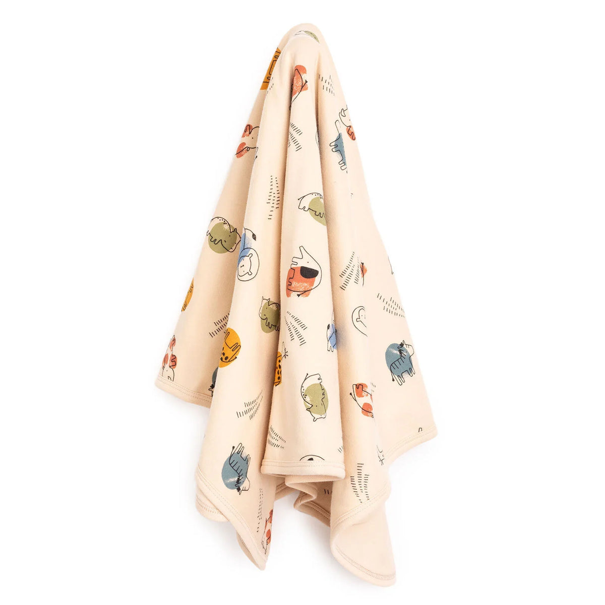 Little Dreams Printed Single Jersey Baby Blanket (80 x 80 cm)