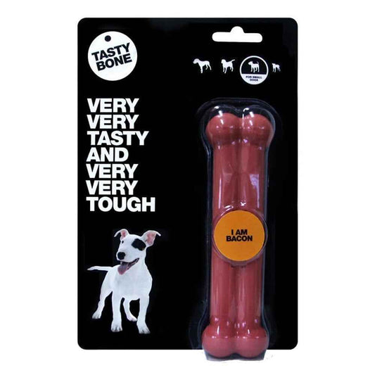 BFP Tasty Bone Bacon Dog Chew - Small