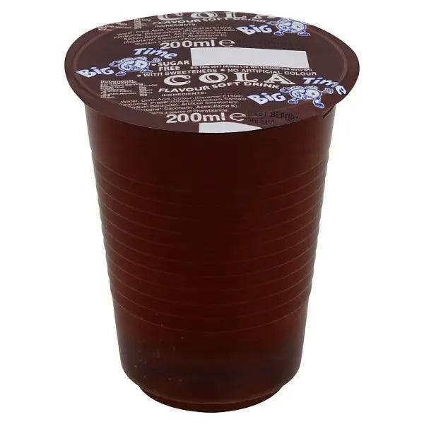 Big Time Cola Flavour Soft Drink with Sweeteners 200ml (Case of 24)