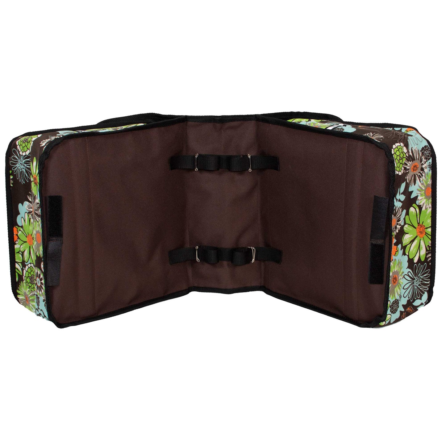 BikyBag Classic CE - Bicycle Double Pannier Bag (Green Meadow)