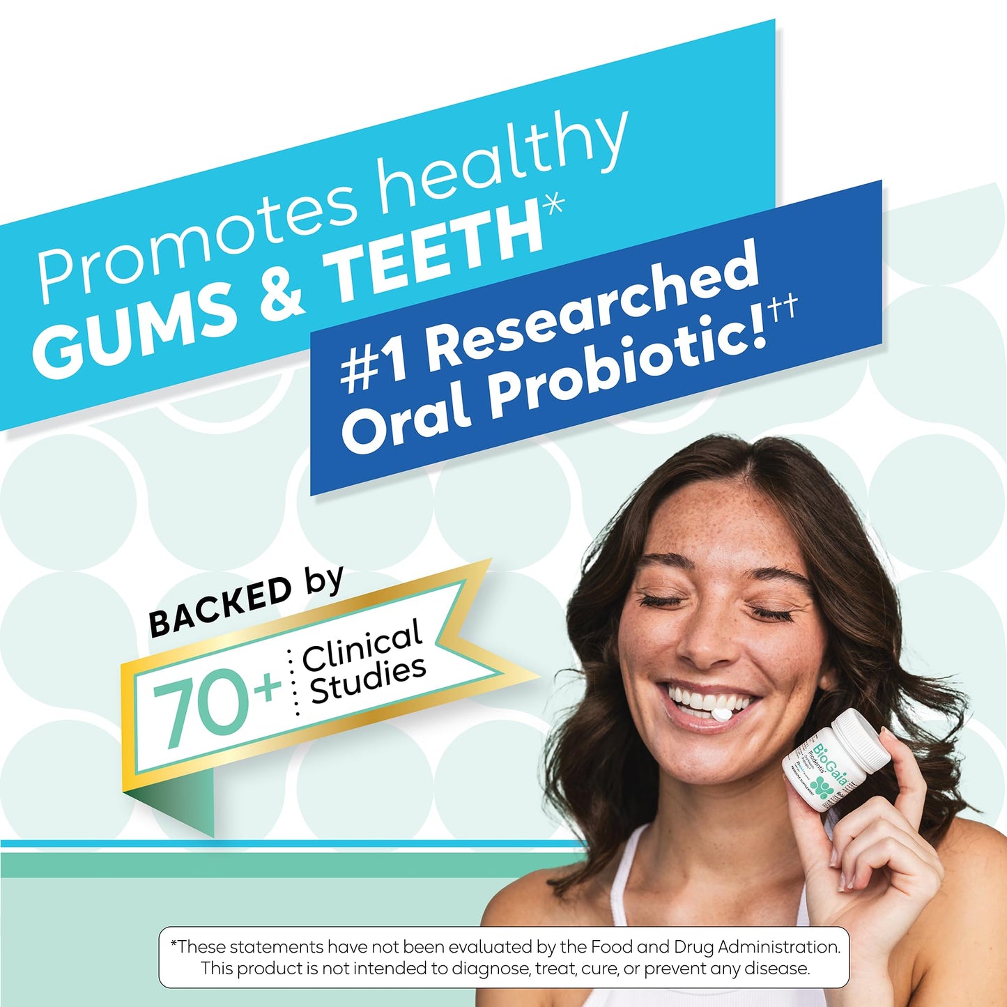 BioGaia Prodentis 3-Pack Bundle | Apple-Flavored Oral Probiotics