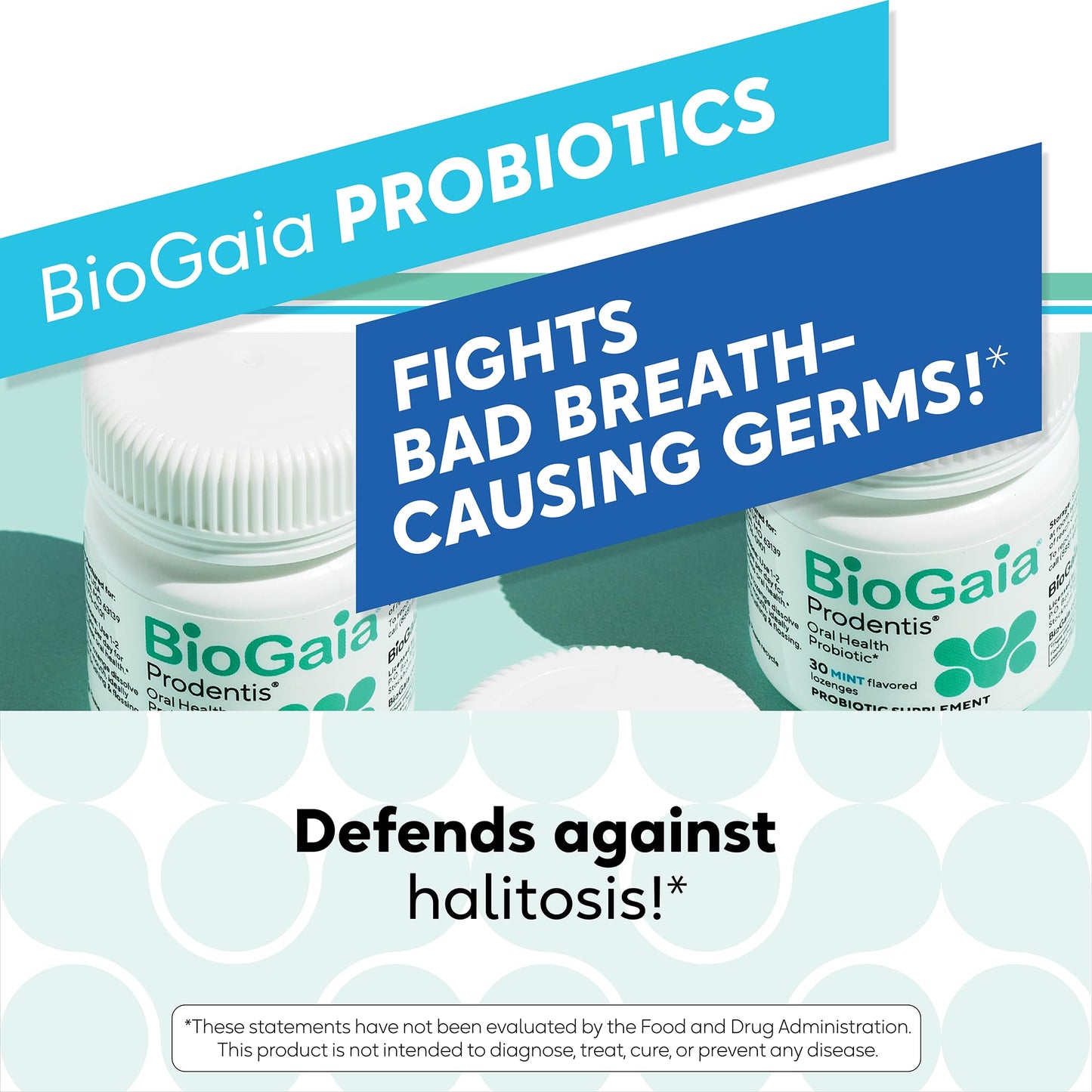 BioGaia Prodentis 3-Pack Bundle | Apple-Flavored Oral Probiotics