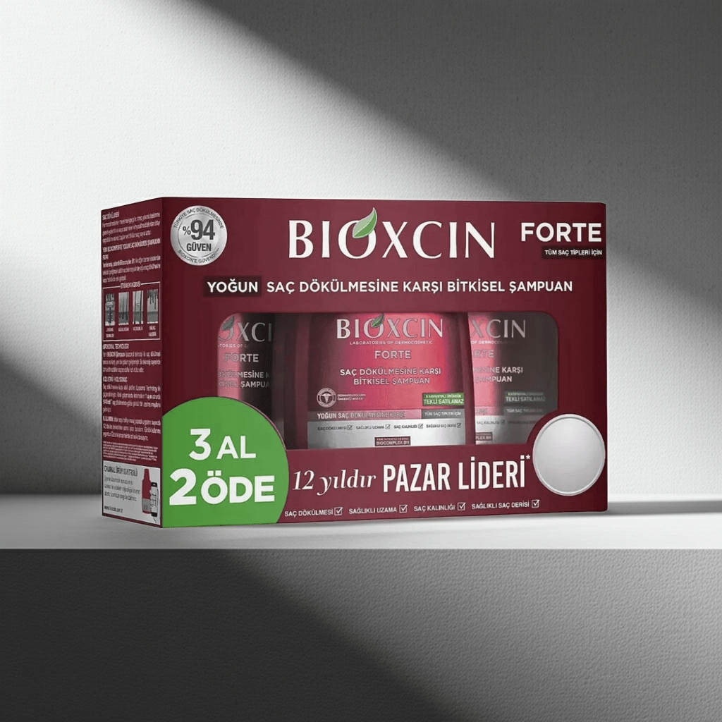 Bioxcin Dermagen Forte Herbal Shampoo for Intensive Hair Loss