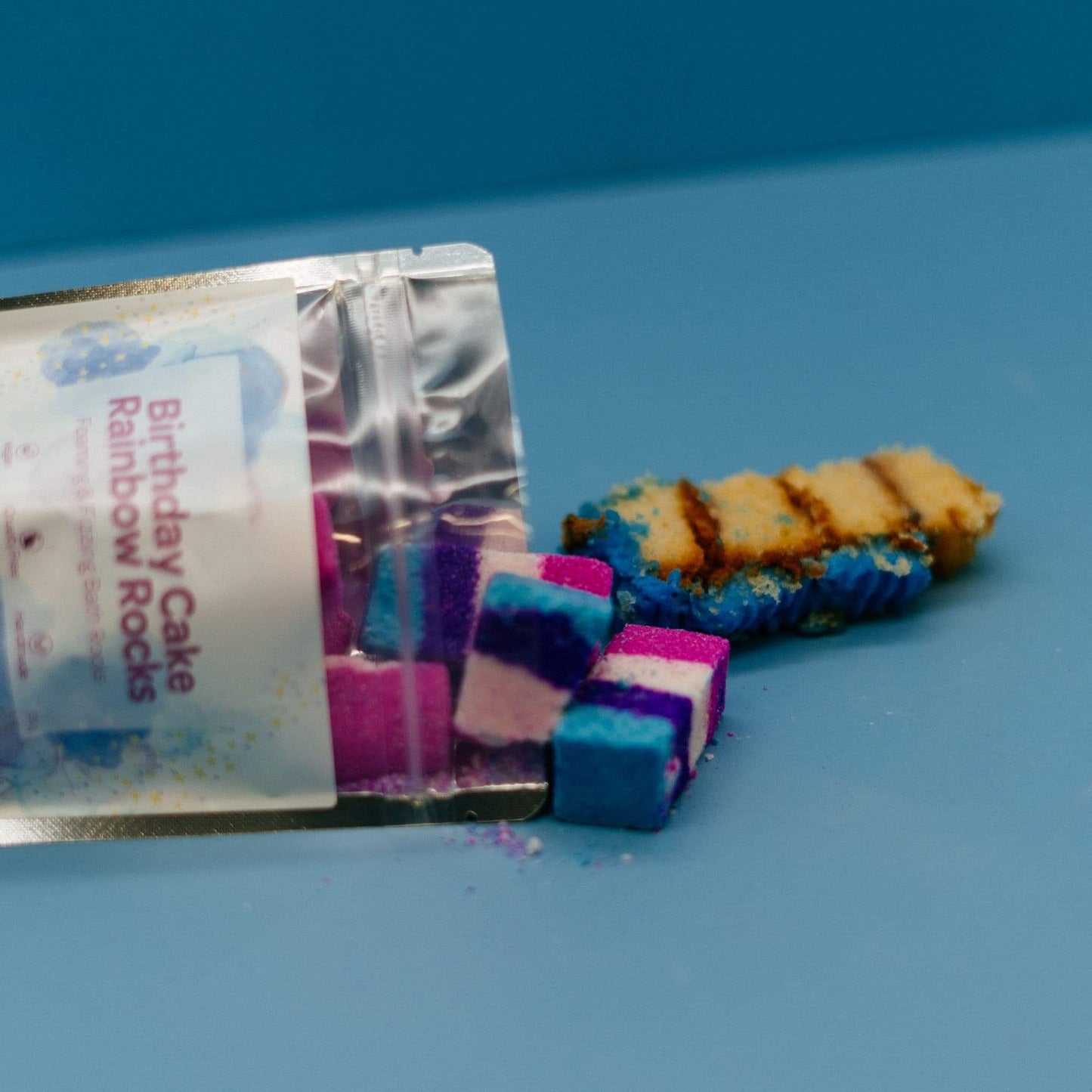 Birthday Cake Bath Rock 220g