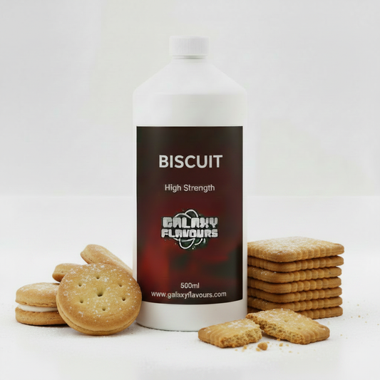 Biscuit Food Flavouring - Professional High Strength - 500ml